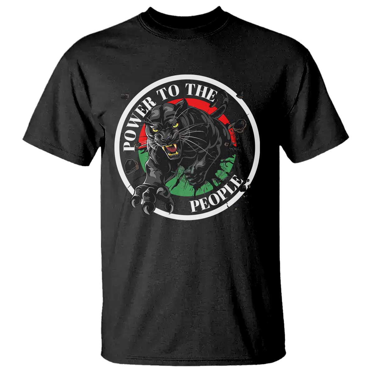 Power To The People Black Panther Party T Shirt Black History Month TS11 Black Print Your Wear