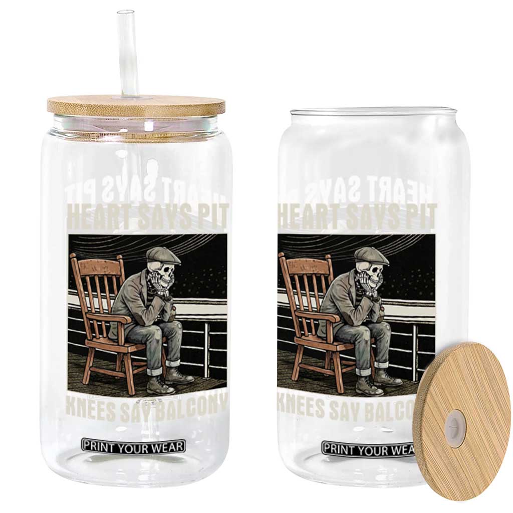 Funny Heart Says Pit Knees Say Balcony Glass Can Old Skeleton TS11 Print Your Wear