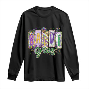 Mardi Gras Long Sleeve Shirt New Orleans Carnival Girly Fat Tuesday TS11 Black Print Your Wear