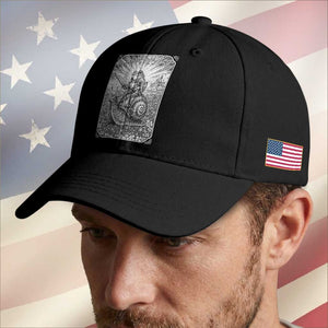 Funny Medieval Frog Knight Riding Weirdcore Snail Baseball Cap