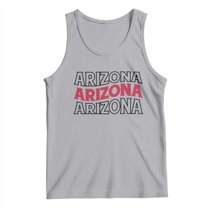 Retro Arizona Lover Tank Top Groovy Typography Vintage 70s State TS12 Athletic Heather Print Your Wear