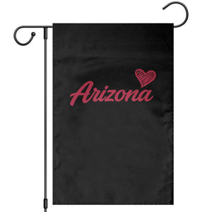 Arizona State Pride Garden Flag Clean Word Art Minimalist Graphic TS12 Black Print Your Wear