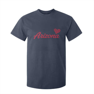 Arizona State Pride T Shirt For Kid Clean Word Art Minimalist Graphic TS12 Navy Print Your Wear