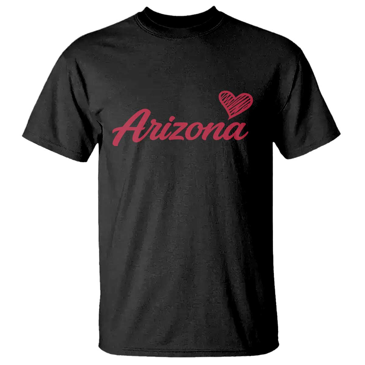 Arizona State Pride T Shirt Clean Word Art Minimalist Graphic TS12 Black Print Your Wear