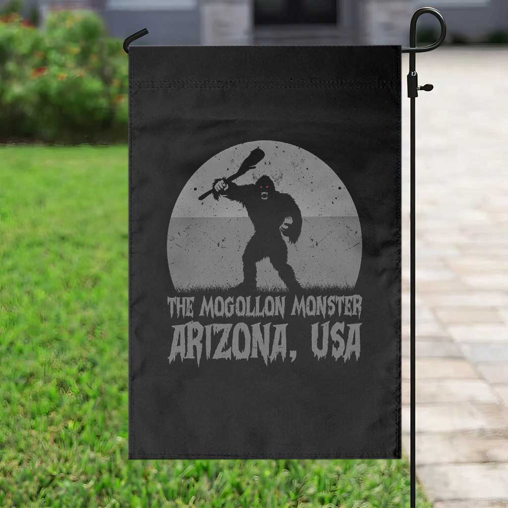 The Mogollon Monster Arizona Bigfoot Garden Flag Vintage Cryptid Folklore TS12 Print Your Wear