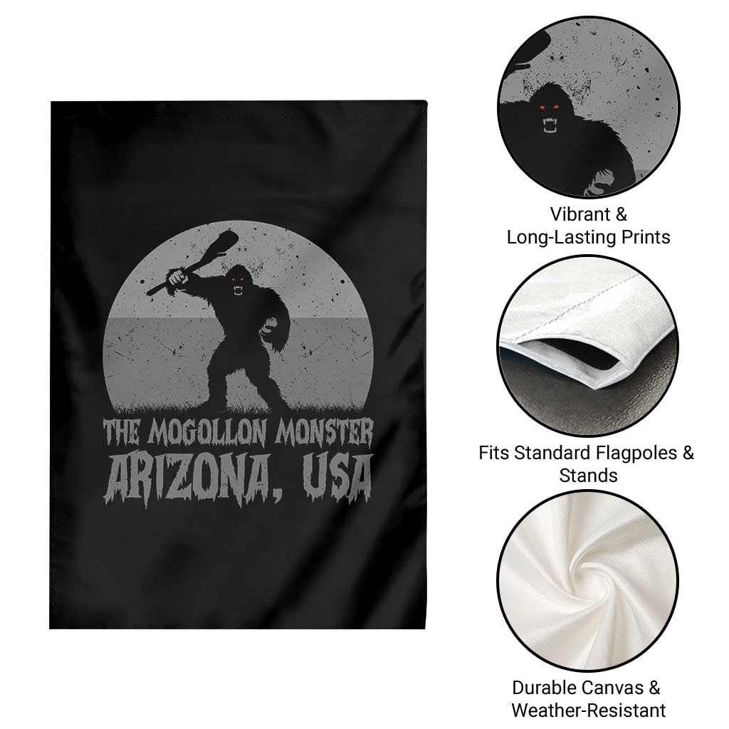 The Mogollon Monster Arizona Bigfoot Garden Flag Vintage Cryptid Folklore TS12 Print Your Wear
