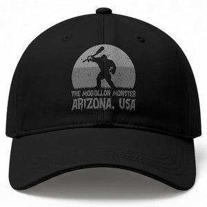 The Mogollon Monster Arizona Bigfoot Baseball Cap Vintage Cryptid Folklore TS12 Print Your Wear