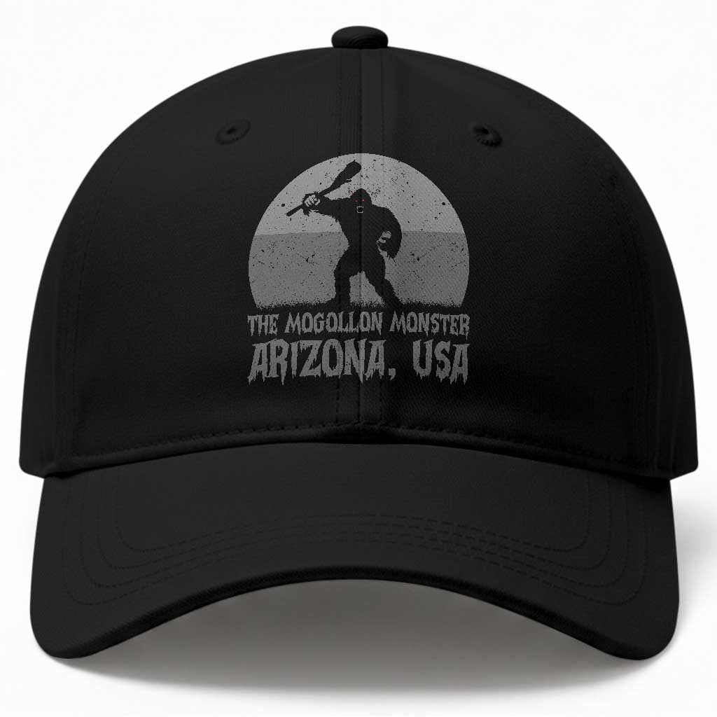 The Mogollon Monster Arizona Bigfoot Baseball Cap Vintage Cryptid Folklore TS12 Print Your Wear