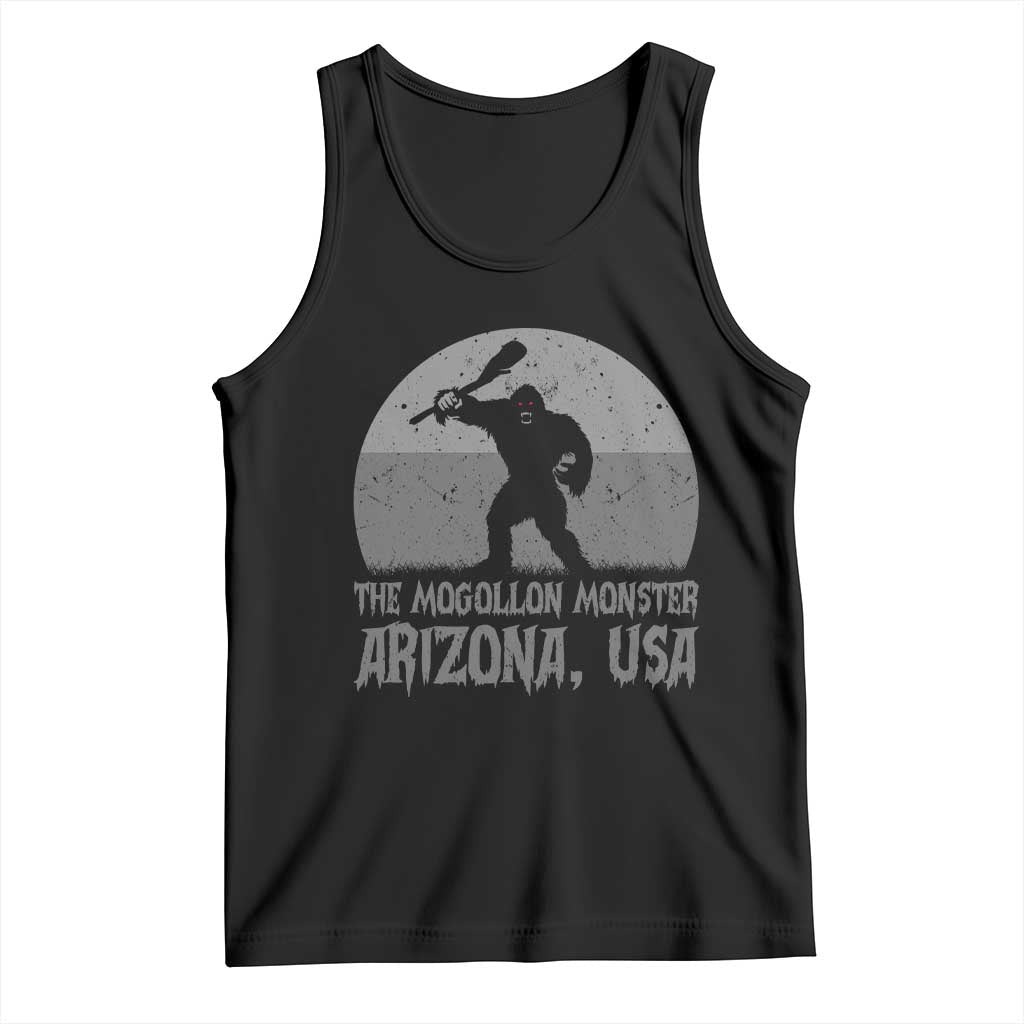 The Mogollon Monster Arizona Bigfoot Tank Top Vintage Cryptid Folklore TS12 Black Print Your Wear