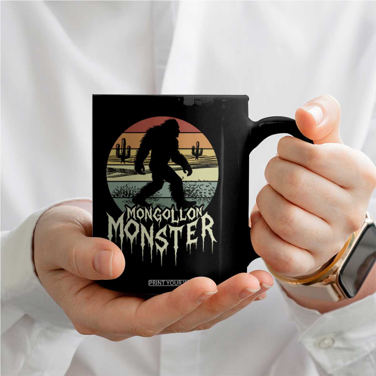 Mysterious Mogollon Monster Coffee Mug Arizona Wilderness Enigma TS12 Print Your Wear