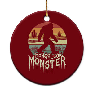 Mysterious Mogollon Monster Ceramic Ornament Arizona Wilderness Enigma TS12 1pc Red Print Your Wear