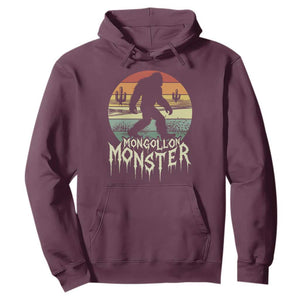 Mysterious Mogollon Monster Hoodie Arizona Wilderness Enigma TS12 Maroon Print Your Wear