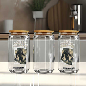 Arizona Cryptid Lover Glass Can Home Of The Mogollon Monster TS12 Print Your Wear