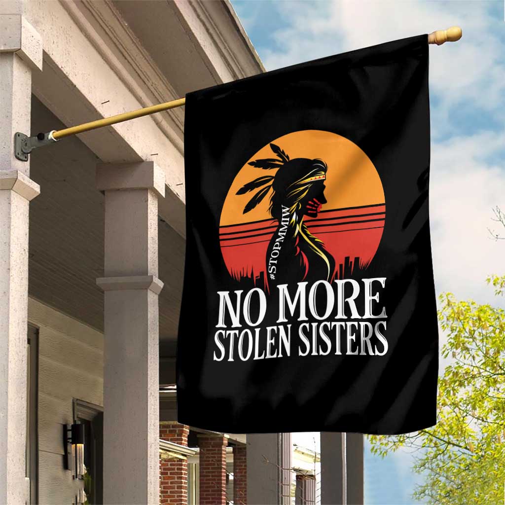 MMIW Awareness Garden Flag No More Stolen Sisters Native American Gift TS12 Print Your Wear