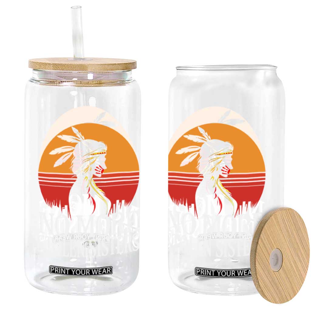 MMIW Awareness Glass Can No More Stolen Sisters Native American Gift TS12 Print Your Wear