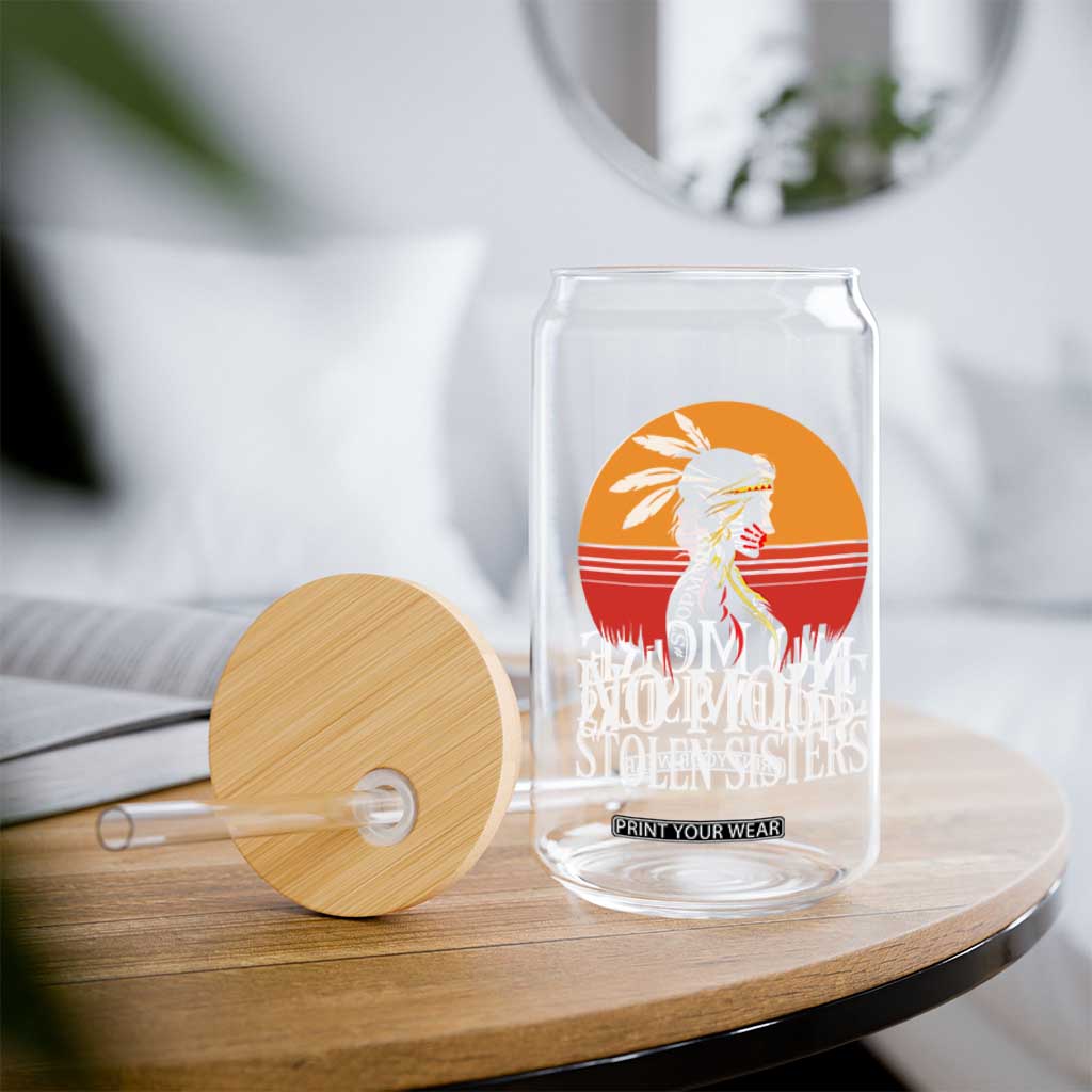 MMIW Awareness Glass Can No More Stolen Sisters Native American Gift TS12 Print Your Wear
