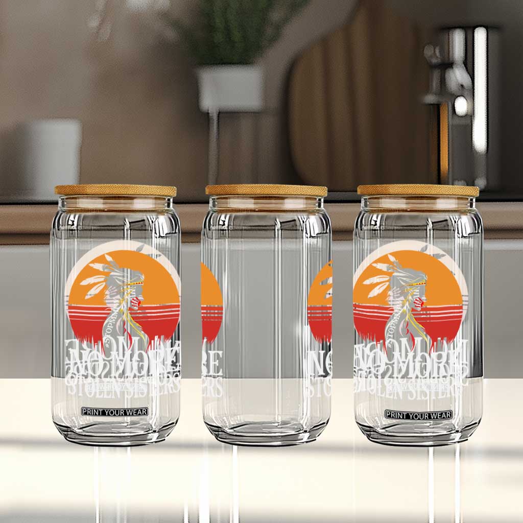 MMIW Awareness Glass Can No More Stolen Sisters Native American Gift TS12 Print Your Wear