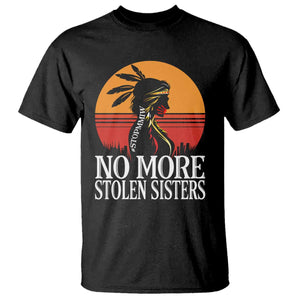 MMIW Awareness T Shirt No More Stolen Sisters Native American Gift TS12 Black Print Your Wear