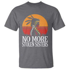 MMIW Awareness T Shirt No More Stolen Sisters Native American Gift TS12 Charcoal Print Your Wear