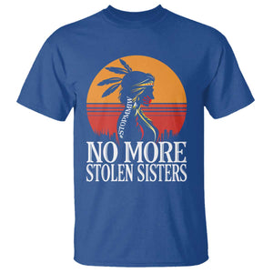 MMIW Awareness T Shirt No More Stolen Sisters Native American Gift TS12 Royal Blue Print Your Wear