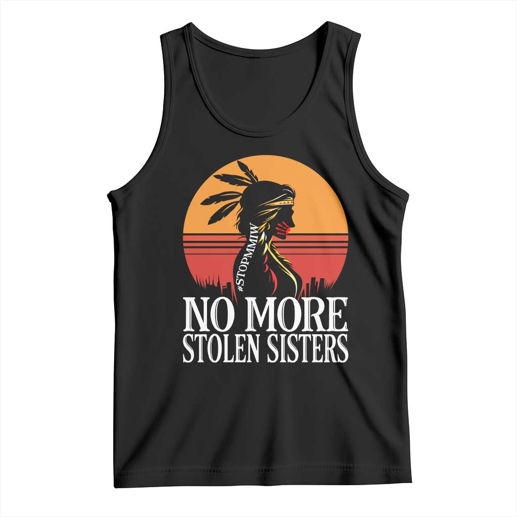 MMIW Awareness Tank Top No More Stolen Sisters Native American Gift TS12 Black Print Your Wear