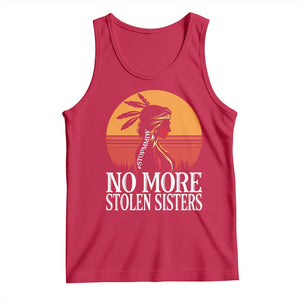 MMIW Awareness Tank Top No More Stolen Sisters Native American Gift TS12 Red Print Your Wear