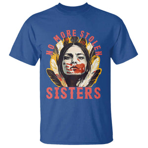 Native American Awareness Gift T Shirt No More Stolen Sisters MMIW Support TS12 Royal Blue Print Your Wear