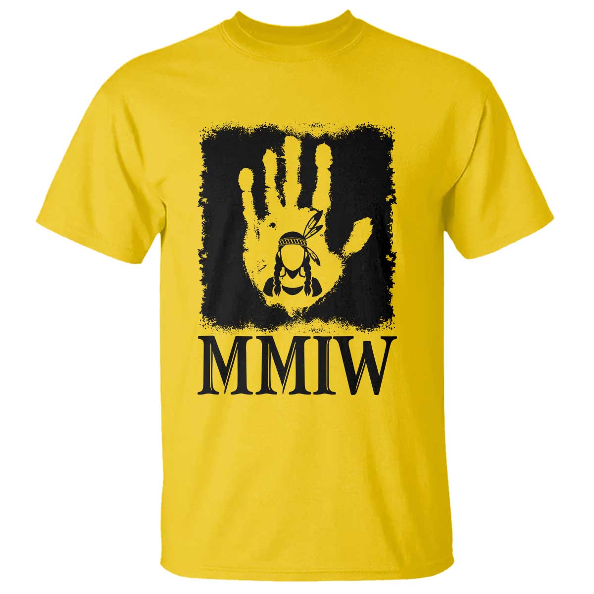 Stop MMIW T Shirt Voices For Stolen Sisters Red Handprint Graphic TS12 Daisy Print Your Wear