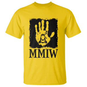 Stop MMIW T Shirt Voices For Stolen Sisters Red Handprint Graphic TS12 Daisy Print Your Wear