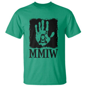 Stop MMIW T Shirt Voices For Stolen Sisters Red Handprint Graphic TS12 Irish Green Print Your Wear