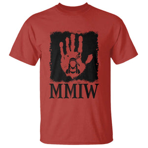 Stop MMIW T Shirt Voices For Stolen Sisters Red Handprint Graphic TS12 Red Print Your Wear