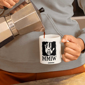 Stop MMIW Coffee Mug Voices For Stolen Sisters Red Handprint Graphic TS12 Print Your Wear