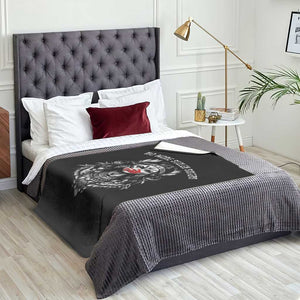 MMIW Awareness Support Throw Blanket No More Stolen Sisters TS12 Print Your Wear