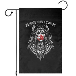 MMIW Awareness Support Garden Flag No More Stolen Sisters TS12 Black Print Your Wear