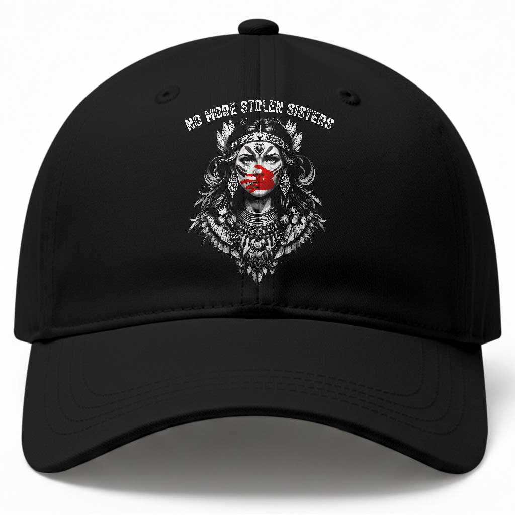 MMIW Awareness Support Baseball Cap No More Stolen Sisters TS12 Print Your Wear