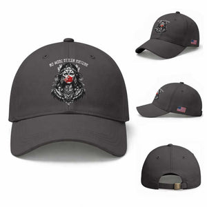MMIW Awareness Support Baseball Cap No More Stolen Sisters TS12 Baseball Cap Universal Fit Dark Gray Print Your Wear