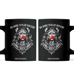 MMIW Awareness Support Coffee Mug No More Stolen Sisters TS12 Black Print Your Wear