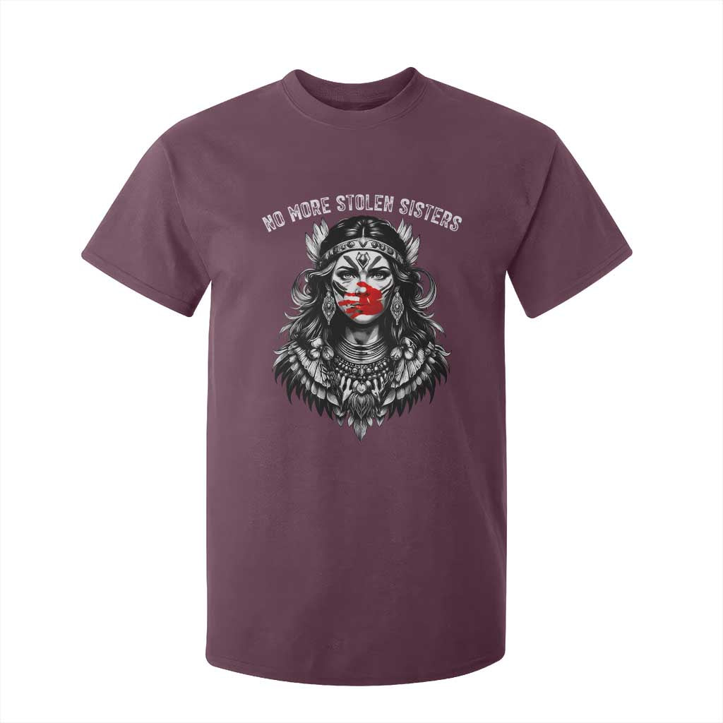 MMIW Awareness Support T Shirt For Kid No More Stolen Sisters TS12 Maroon Print Your Wear