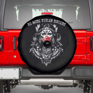 MMIW Awareness Support Spare Tire Cover No More Stolen Sisters TS12 Black Print Your Wear