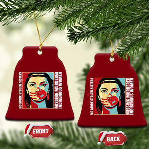 MMIW Awareness Support Ceramic Ornament Voices For Stolen Sisters Native American TS12 Print Your Wear