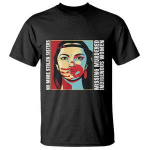 MMIW Awareness Support T Shirt Voices For Stolen Sisters Native American TS12 Black Print Your Wear