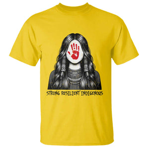 MMIW Strong Resilient Indigenous T Shirt Stand With Native Women Support TS12 Daisy Print Your Wear