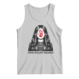 MMIW Strong Resilient Indigenous Tank Top Stand With Native Women Support TS12 Ash Print Your Wear
