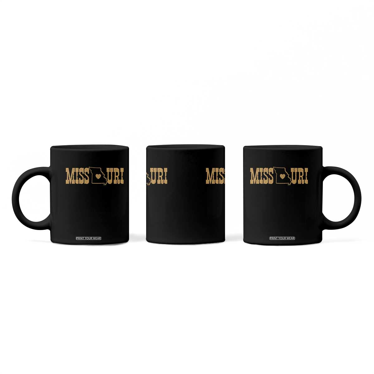 Vintage Missouri State Map Coffee Mug Midwest Pride Gift TS12 Print Your Wear