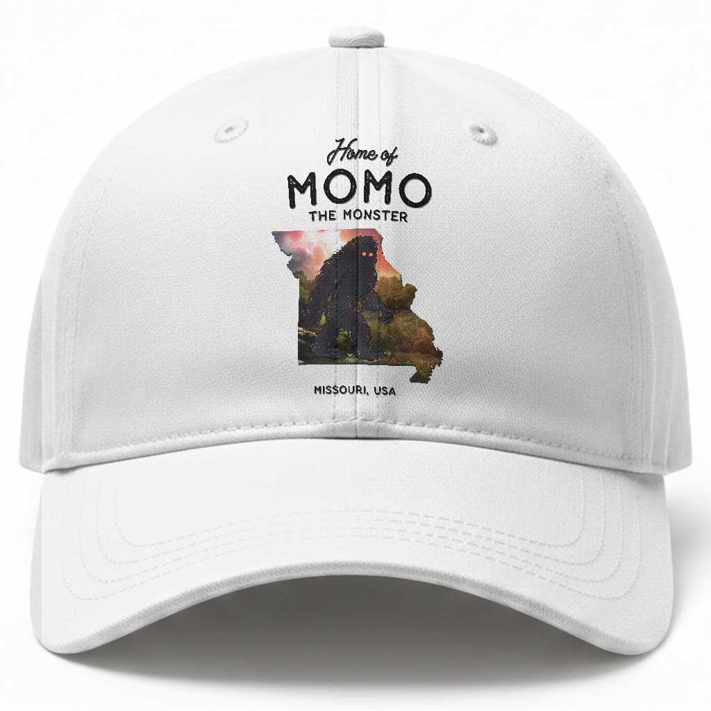 Momo The Monster Folklore Baseball Cap Louisiana Missouri Cryptid Lover Gift TS12 Print Your Wear