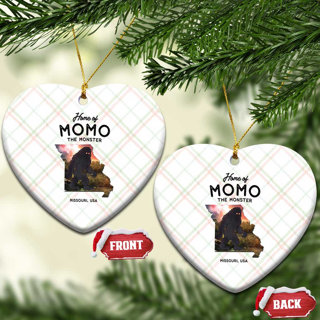 Momo The Monster Folklore Ceramic Ornament Louisiana Missouri Cryptid Lover Gift TS12 Print Your Wear