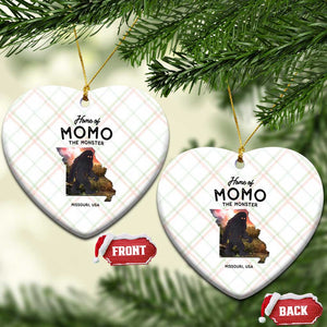 Momo The Monster Folklore Ceramic Ornament Louisiana Missouri Cryptid Lover Gift TS12 Print Your Wear