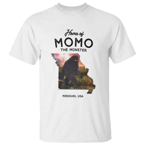 Momo The Monster Folklore T Shirt Louisiana Missouri Cryptid Lover Gift TS12 White Print Your Wear