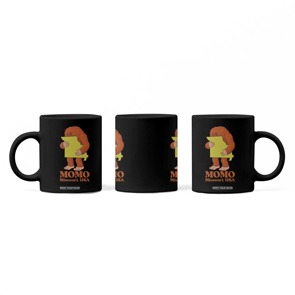 Missouri Cryptid Local Legend Coffee Mug Momo The Monster Lover Graphic TS12 Print Your Wear