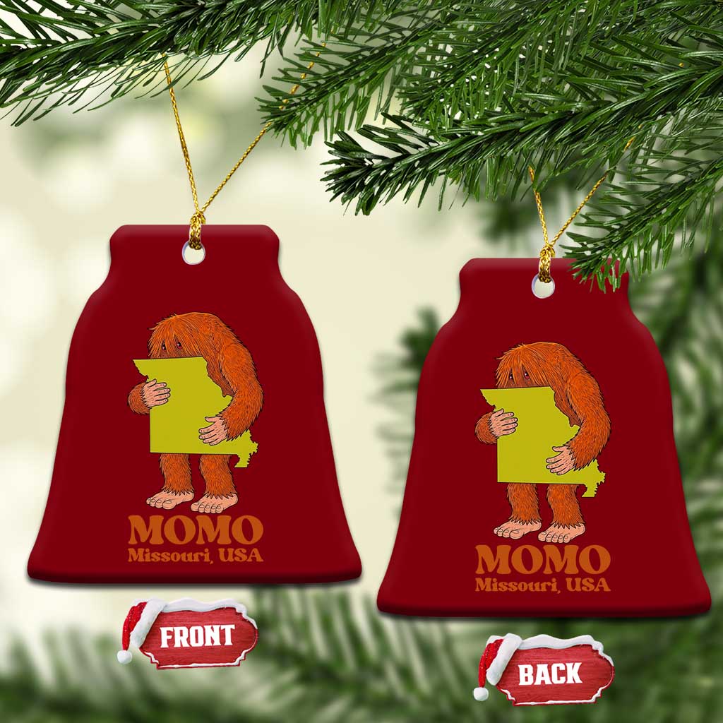 Missouri Cryptid Local Legend Ceramic Ornament Momo The Monster Lover Graphic TS12 Print Your Wear